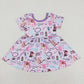 Baby Girl Short Sleeves Singer Sibling Sister Summer Dress