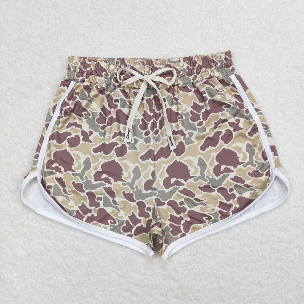 Mommy and Me Baby Girl Adult Camo Summer Shorts