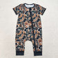 Baby Boy Bamboo Clothes Sibling Camo Romper Pajamas Set