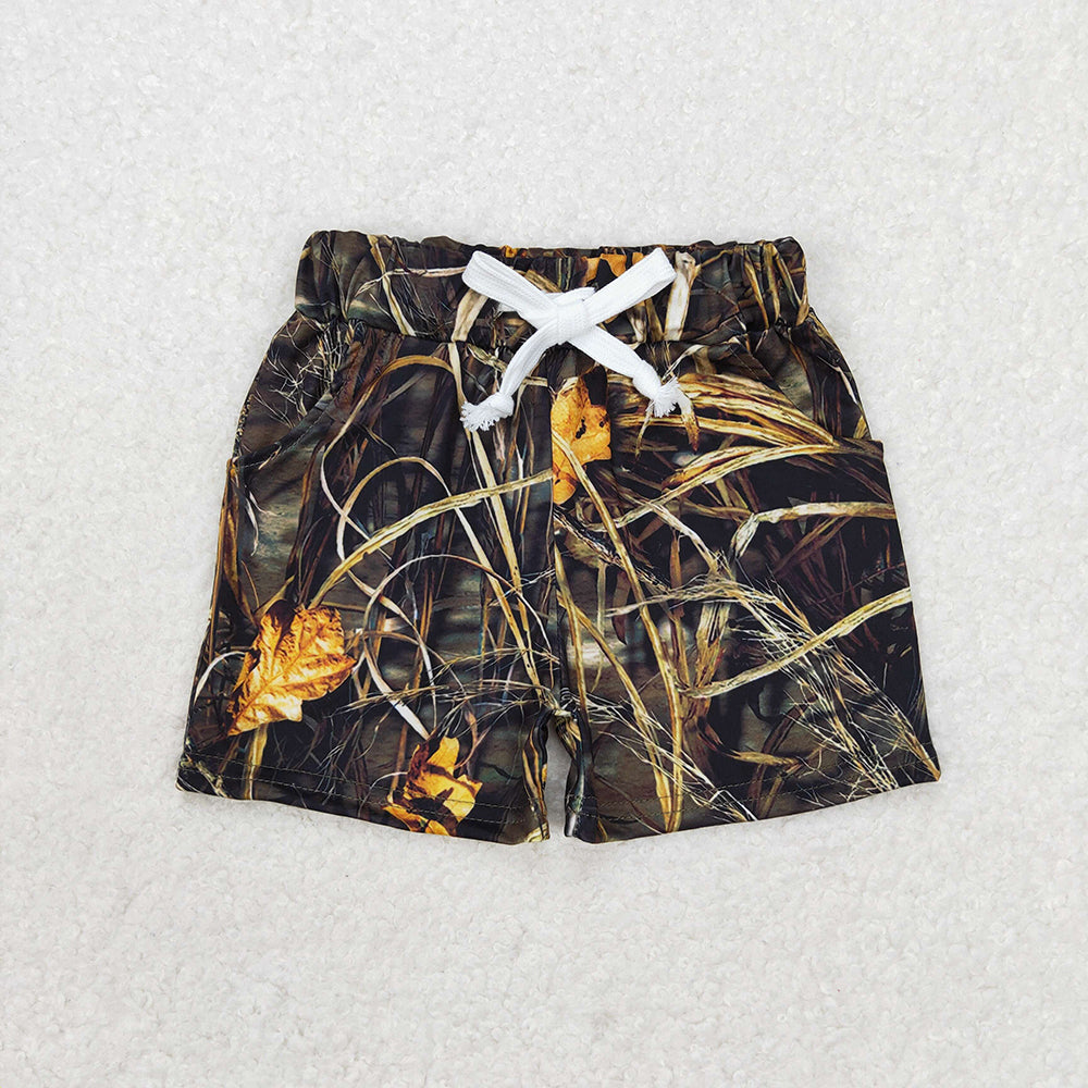 Baby Boy Camo Summer Pocket Shorts