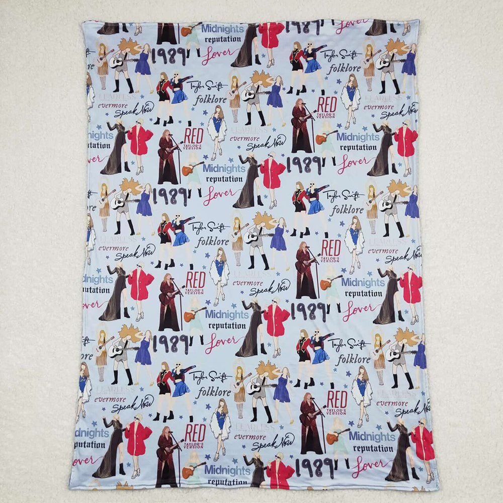 Baby Boy Girl Sibling Singer Blankets