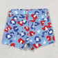 Baby Girls 4th Of July Sibling Sister Denim Shorts