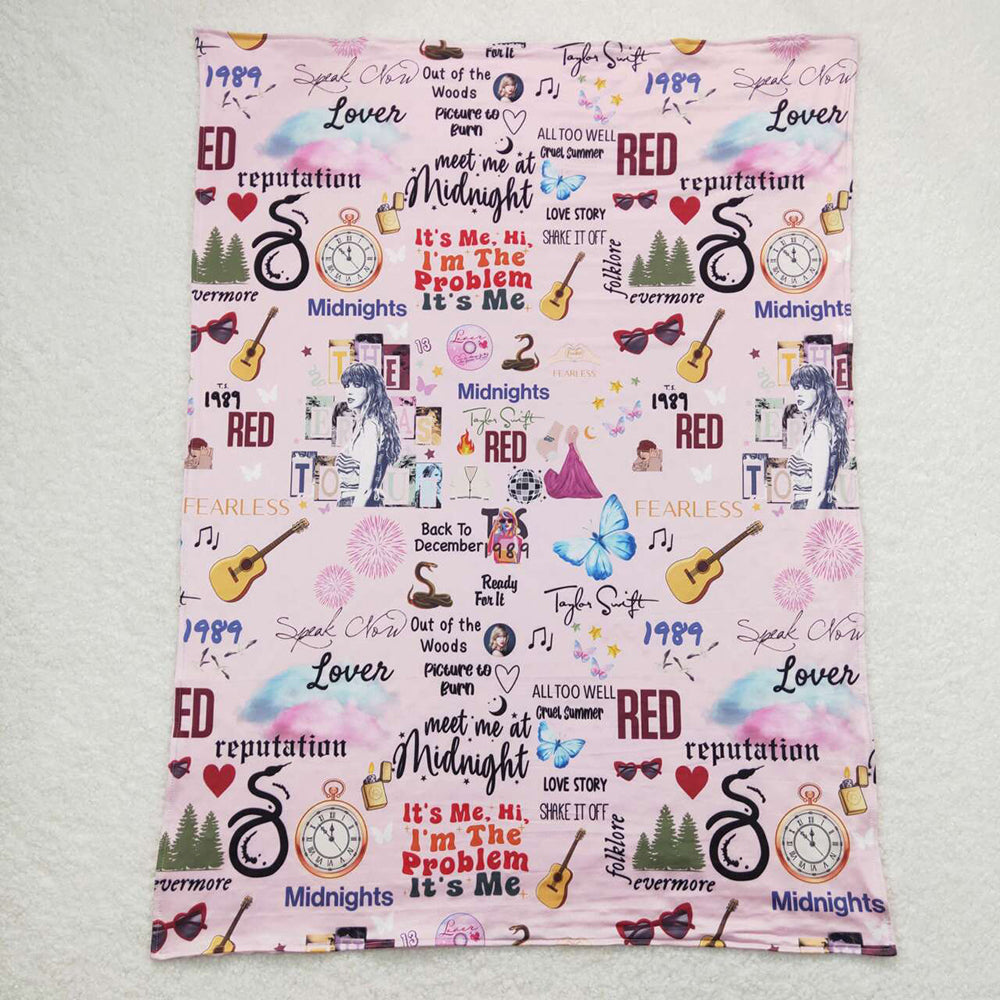 Baby Boy Girl Sibling Singer Blankets