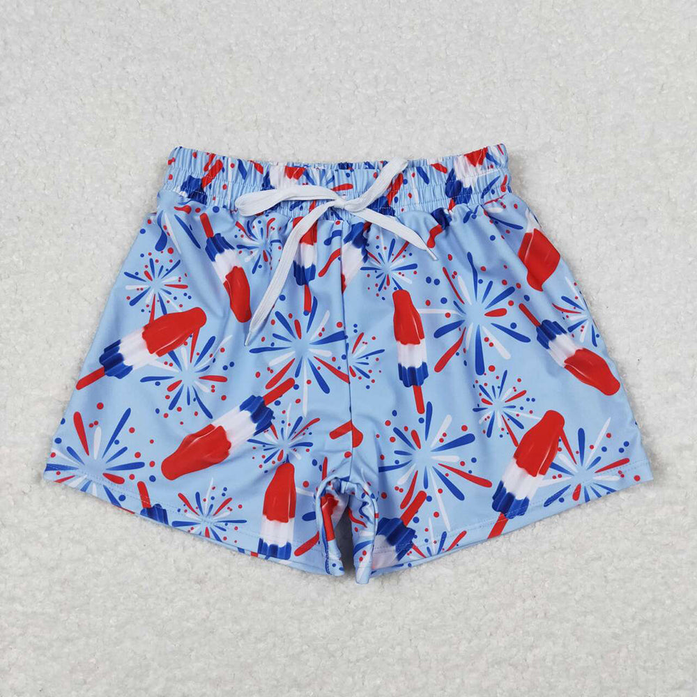 Kids Adult Family Summer Popsicle Trunks Sibling Swimsuits