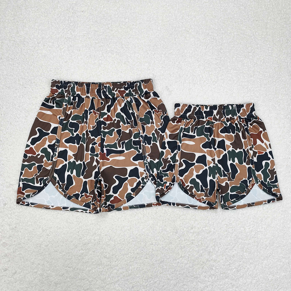 Mommy & Me Baby Girl Camo Summer Shorts Bottoms