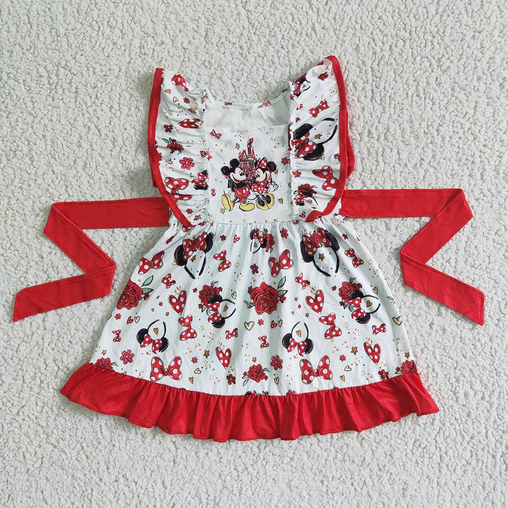 Promotion Baby Girl Mouse Summer Dress