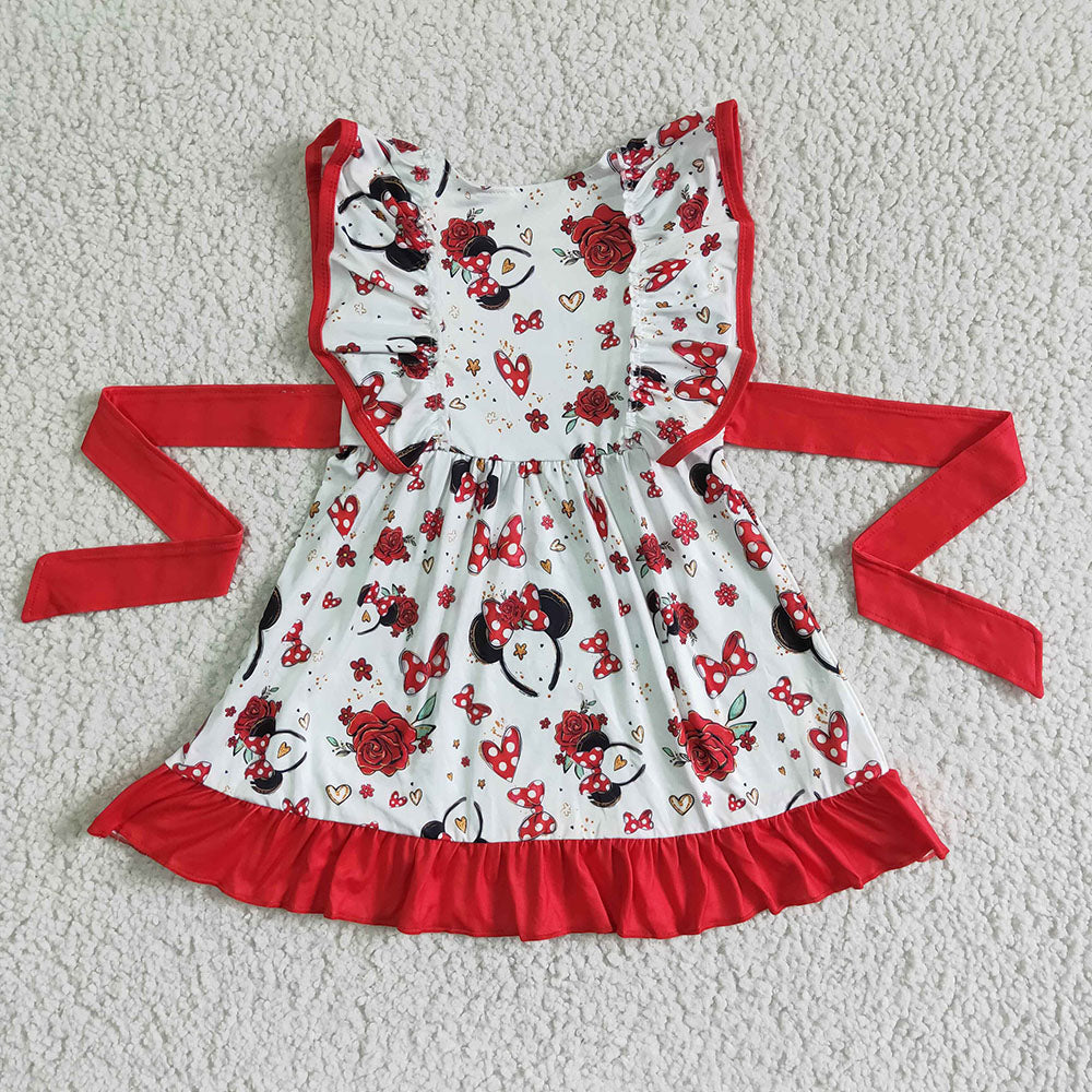 Promotion Baby Girl Mouse Summer Dress