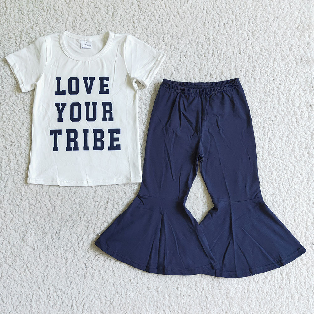 Promotion Baby Girl love your tribe Outfit