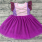 Promotion Baby Girl Short Sleeves Halloween Tulle Dress