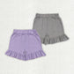 Baby Girl Toddler Pockets Cotton Ruffle Shorts Sibling Summer Bottoms RTS