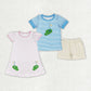 Baby Boy Girl Embroidery Golf Summer Sibling Set Dress