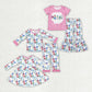 Baby Girl Outside Sibling Sister Dress Pajamas Clothes Set