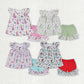 Baby Girl Princess Sibling Sister Shorts Summer Set