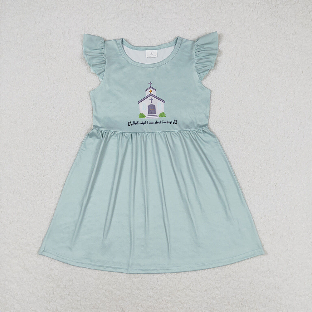 Baby Boy Girl Short Sleeves Church Sibling Dress Romper Set