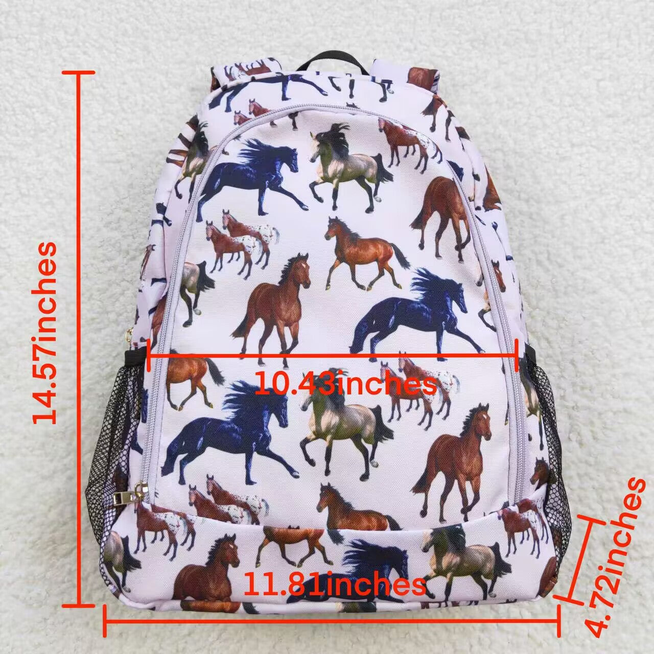 BA0124 Baby Kids Horse Bag Backpack