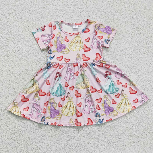 GSD0169 Baby Girl Princess Valentine's Heart Dress