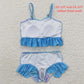 S0061 Bathing Suit Baby Girl Mermaid Swimsuit Outfit