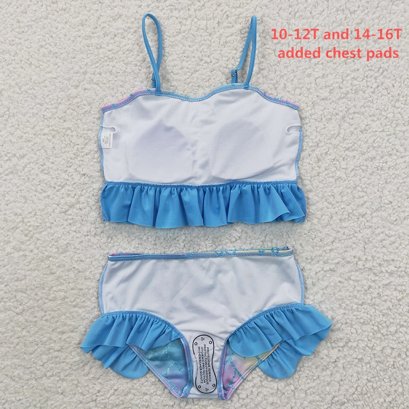 S0061 Bathing Suit Baby Girl Mermaid Swimsuit Outfit