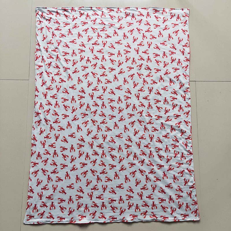 BL0034 Baby Kids Crawfish Blanket