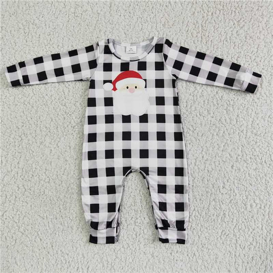 6 A19-25 Baby Boy Christmas Santa Romper