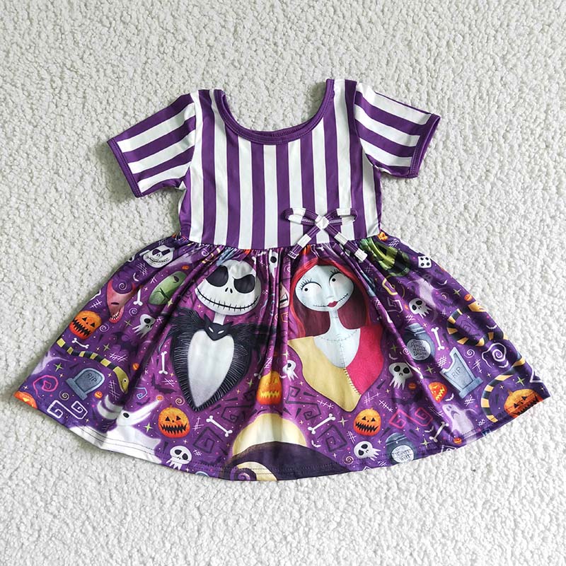 GSD0108 Baby Girl Halloween Twirl Dress