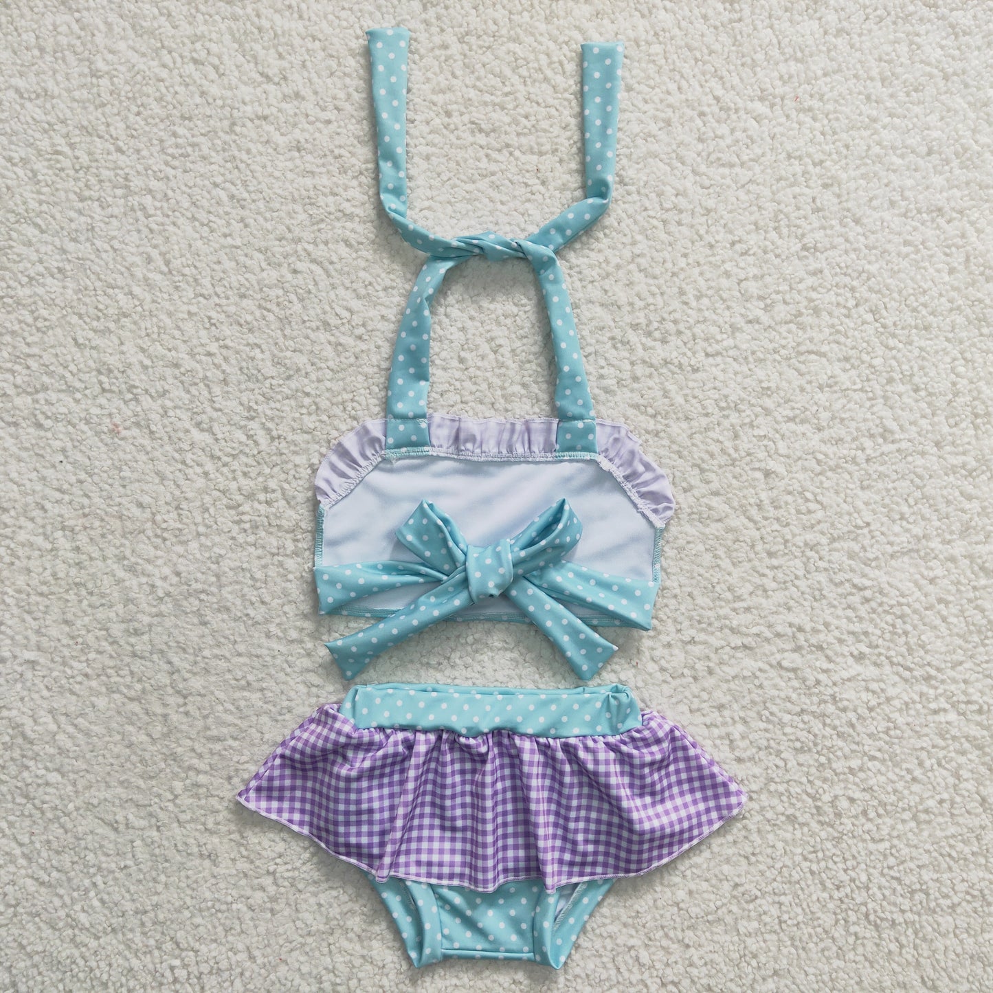 S0056 Baby Girl Princess Swimsuit Summer Outfit
