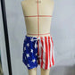 S0089 Baby Boy July 4th Star Striped Swim Trunks Shorts