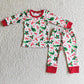 Promotion Christmas Dinosaur Crawfish Baby Girl Pajamas