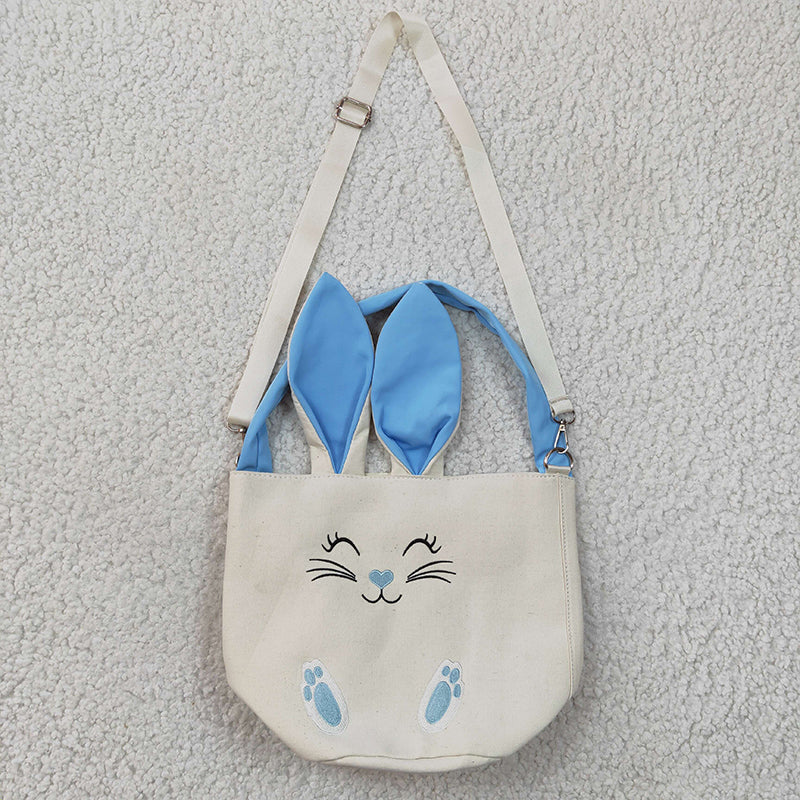 BA0030 Baby Kids Easter Bunny Ears Egg Blue Bag