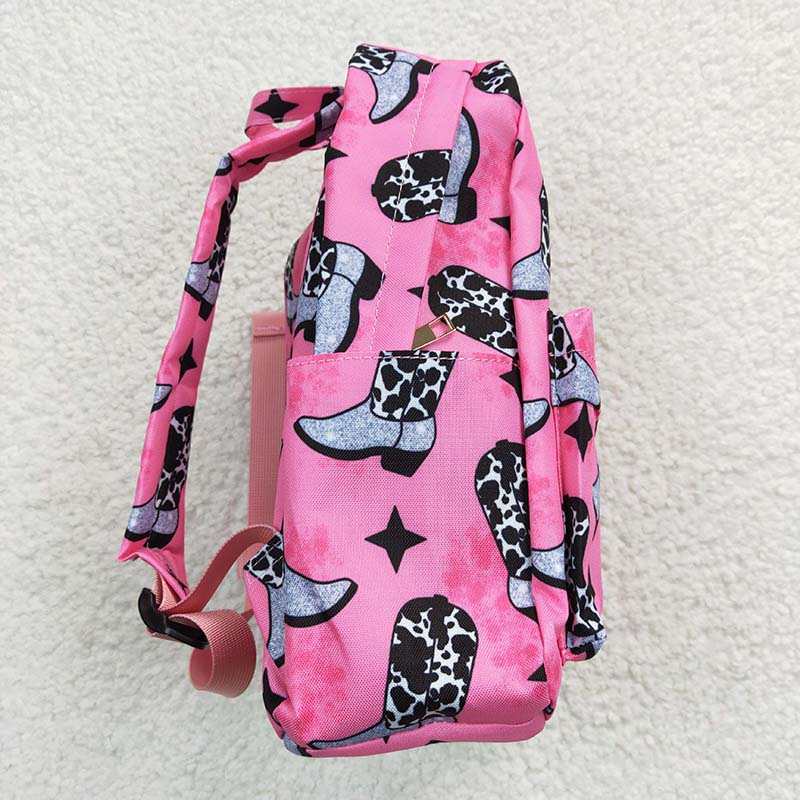 BA0037 Baby Kids Western Boots back to school Bag Backpack