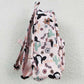 BA0036 Baby Kids Western Cow Flower back to school Bag Backpack