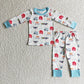 Promotion Baby Girl Kids Farm Cow Outfit Pajamas