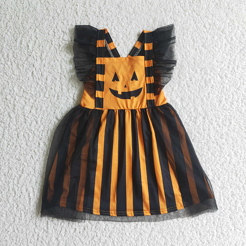 GSD0138 Halloween Pumpkin Dress