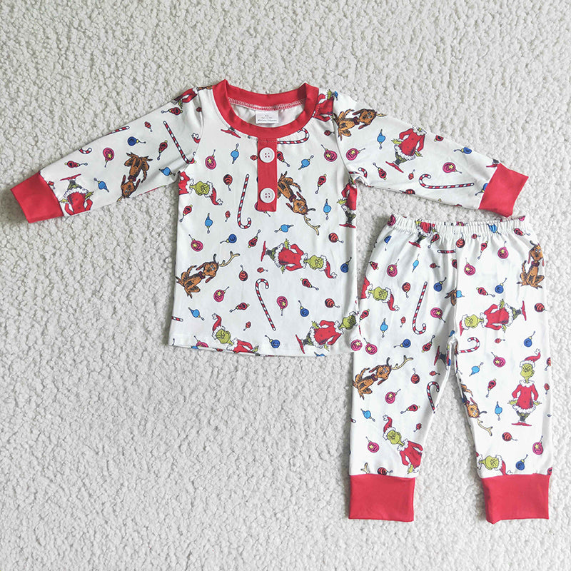 BLP0028 Baby Boy Christmas Pajamas