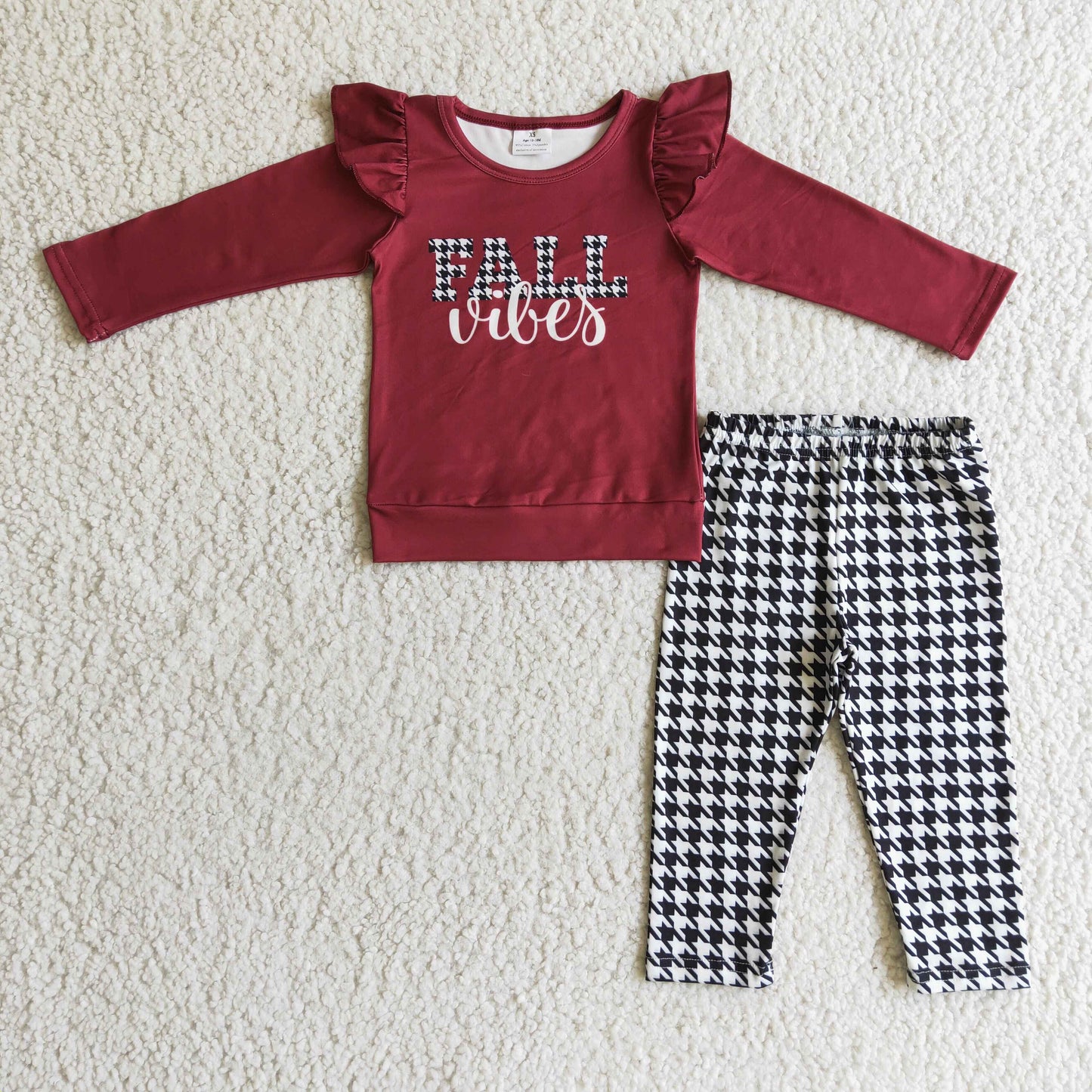 GLP0256 Baby Girl Fall Vibes Leggings Set