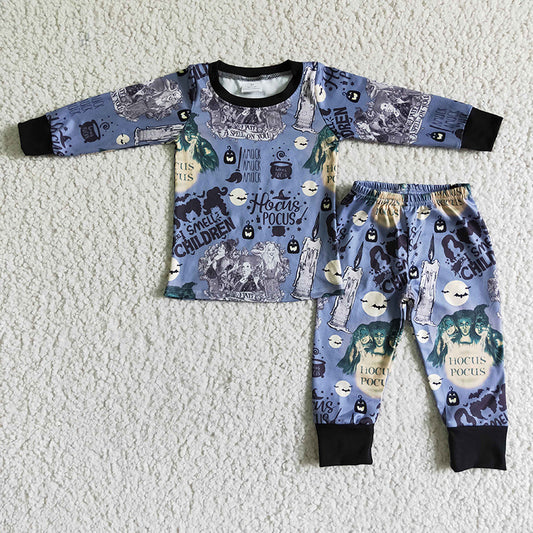 Promotion Baby Boy Long Sleeves Halloween Pajamas