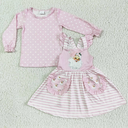 GLD0087 Baby Girl Suspender Skirt Outfit