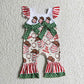 SR0100 Baby Girl Cake Embroidery Tis The Season Christmas Romper