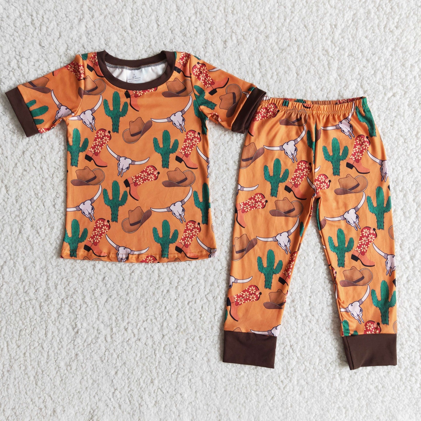 Western Cactus Pajamas Outfit