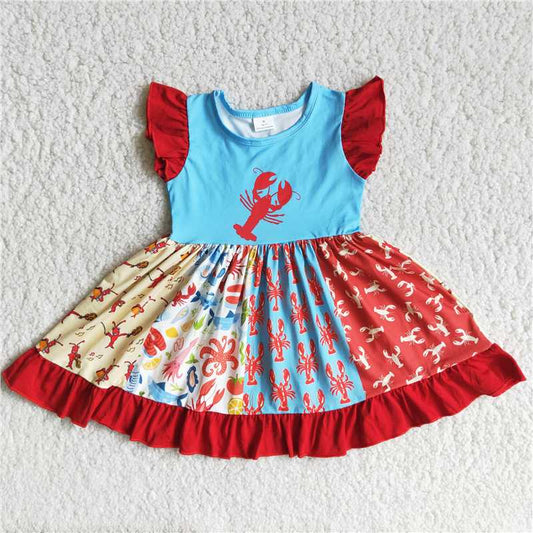 Baby Girl Crawfish Twirl Dress