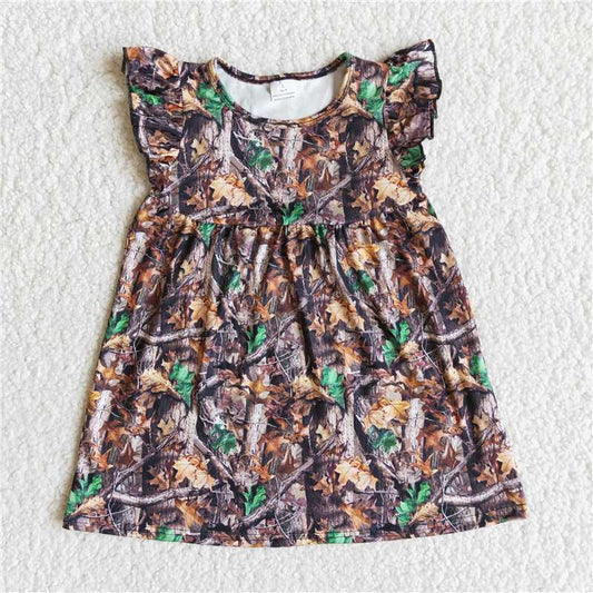 Leaves Baby Girl Dress