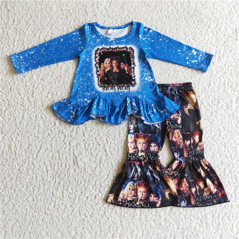 GLP0206 Halloween Baby Girl Pants Outfit