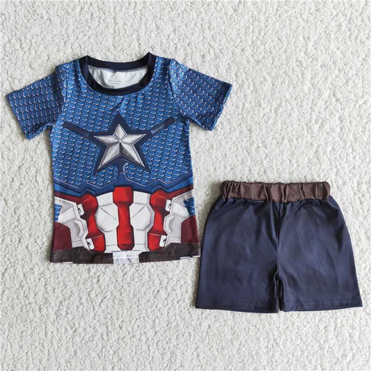 Baby Boy Summer Shorts Outfit