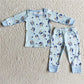 Baby Girl Dog Pants Pajamas Outfit