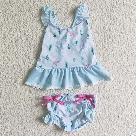 S0028 Summer Baby Girl Swim Suit Outfit