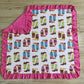 BL0004 Western Boots Baby Girl Blanket