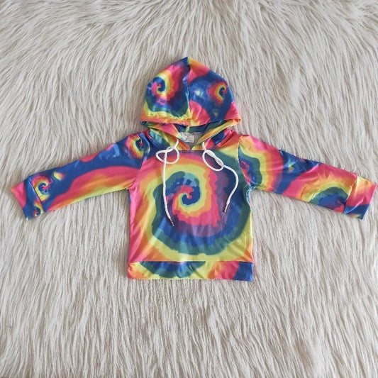 Tie Dye Hoodie Shirt