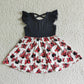 GSD0067 Baby Girl Summer Red Bow Skirt Outfit