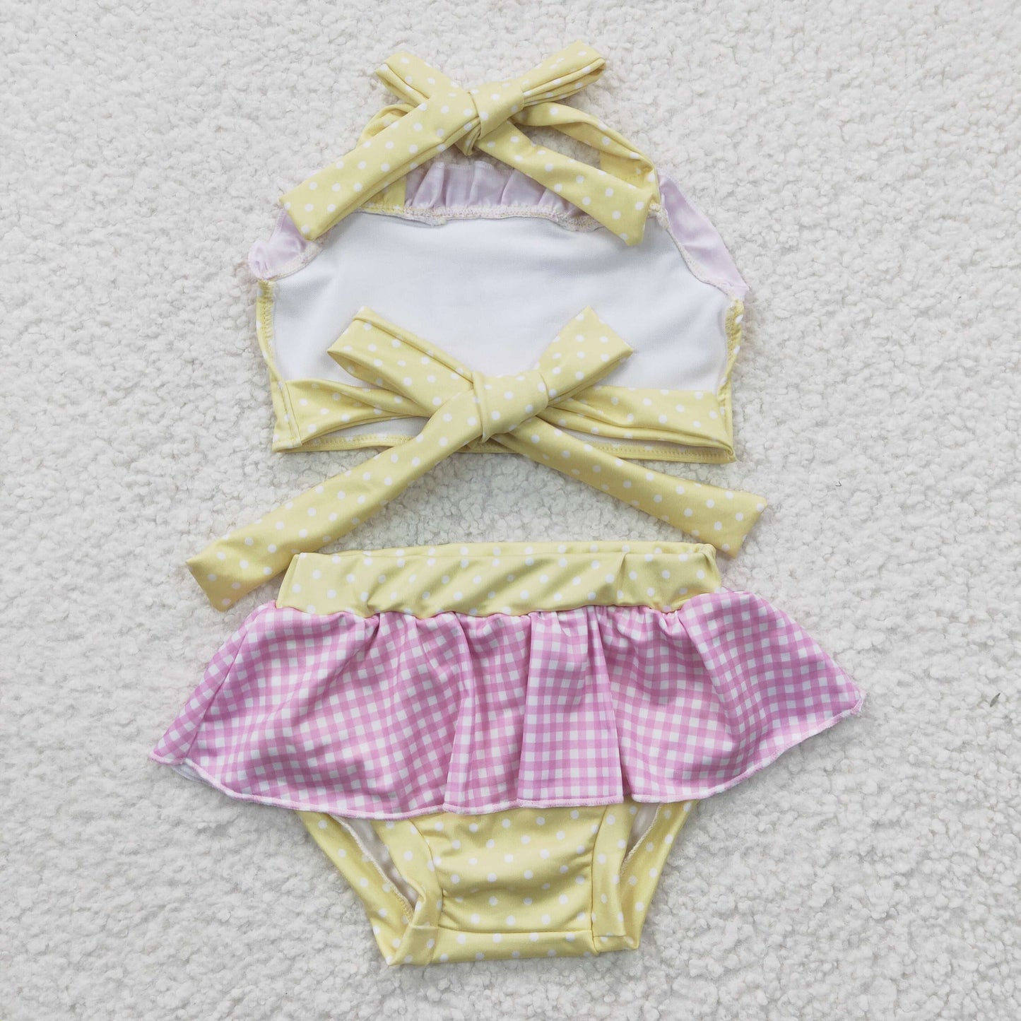 S0055 Baby Girl Princess Swimsuit Summer Outfit