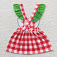 GSD0234 Baby Girl Embroidery Watermelon Summer Dress